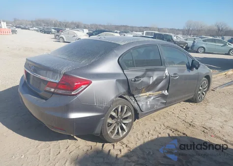 2015 Honda Civic Ex-L from USA, damaged, VIN 2HGFB2F97FH500507